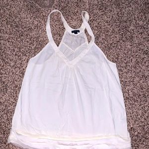 American Eagle white tank top size medium